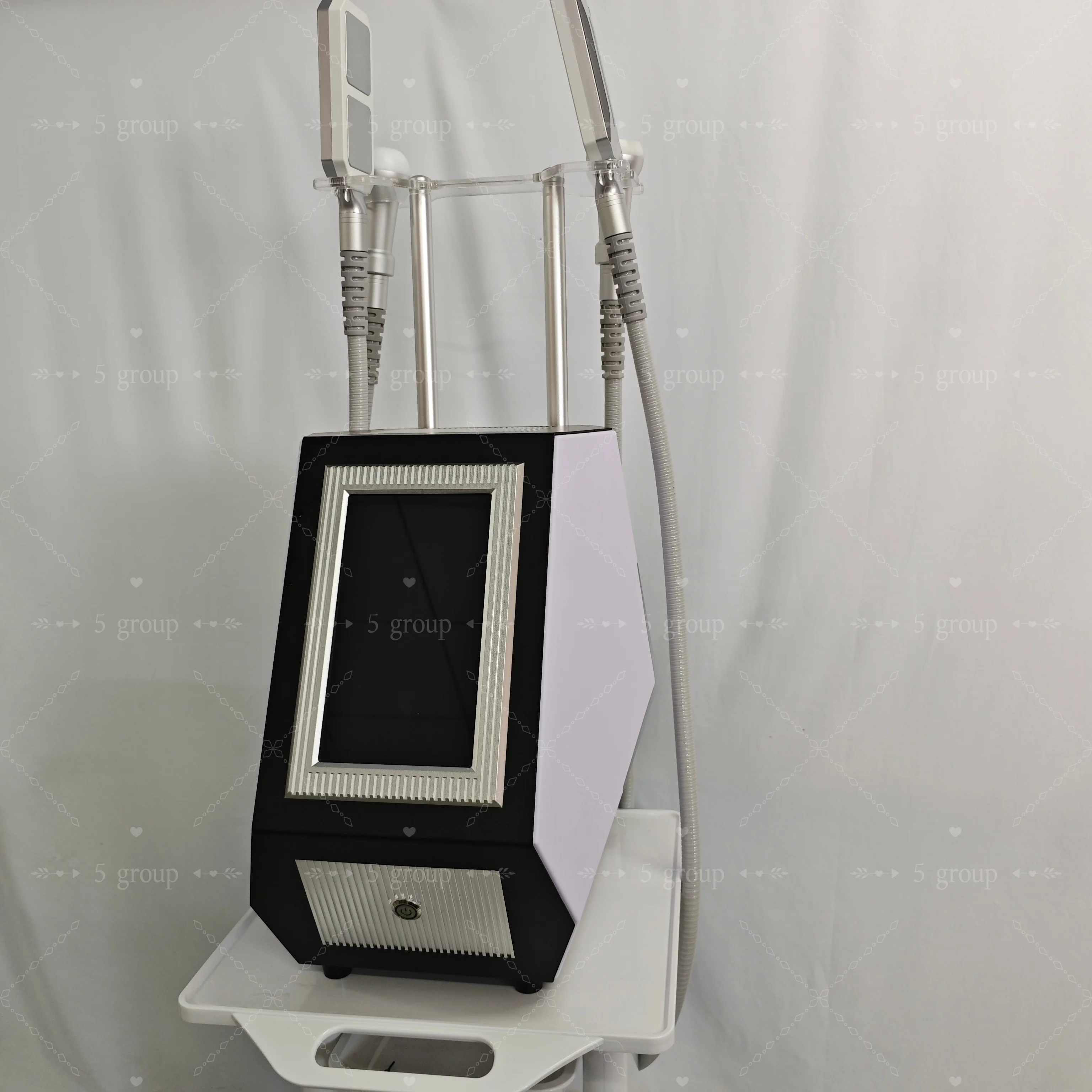 

Professional Cryolipolysis Rf Shapin Dual-Temperature Skin Contouring DevicePortable Body Firming Equipment 4 handles