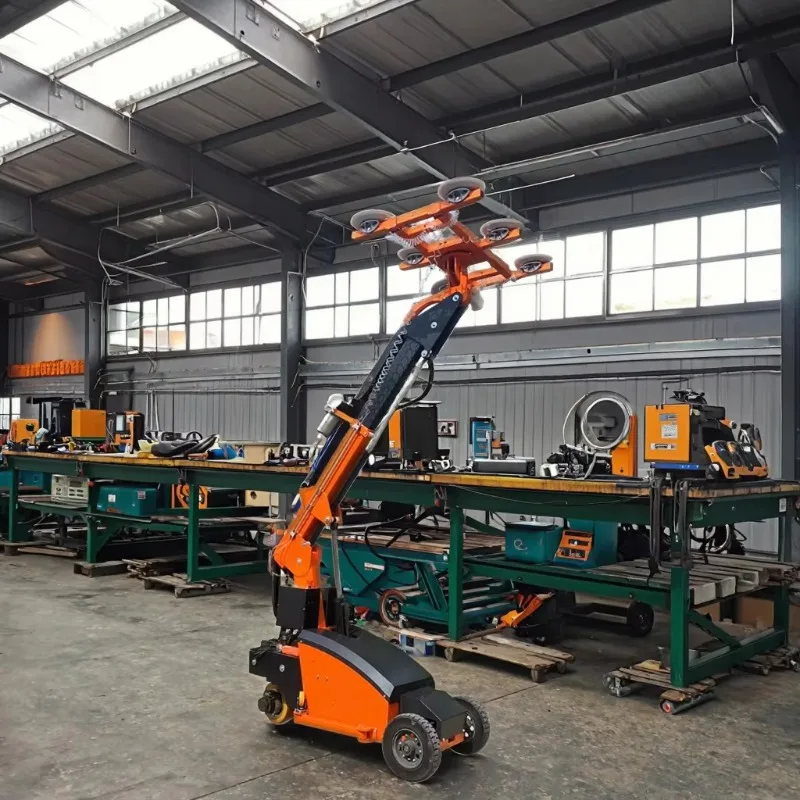 YG CE 1000kg Lifting Machine for Glass Electric Glass Lifter with Rubber and Sponge Suction Cups Options Available