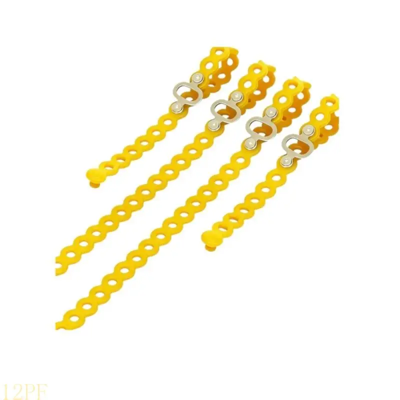12PF Multipurpose Silicone Straps Set of 4 Piece Modular Straps Waterproof Design