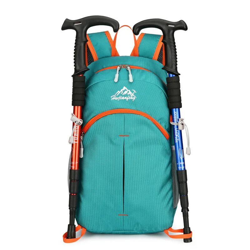 Folding sports backpack outdoor travel light shoulder large capacity waterproof storage leisure backpack for men and women