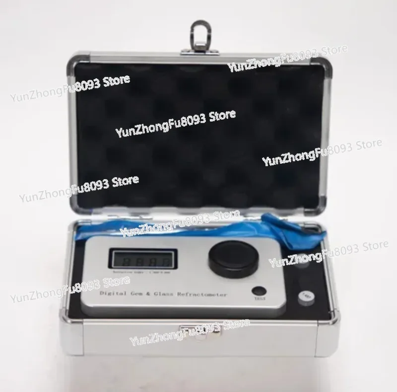 Digital Gem Glass Refractometer Type-c Rechargeable Jewelry Gemstone Identification Tool For Refractive Index Measurement