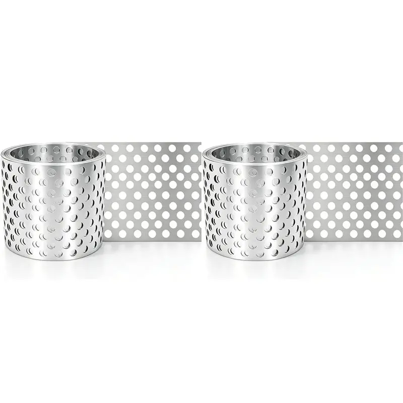 A02F-2Pcs 7M Running Metre Aluminium Eaves Grille, Aluminium, Bird Protection Grille, Ventilation Grille