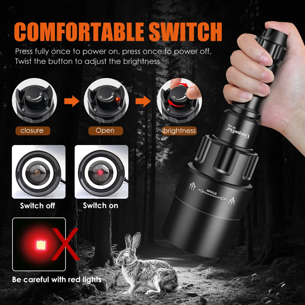 Bộ đèn pin hồng ngoại LED 850n - đánh giá và giá Ir Illuminator 850Nm Flashlight
