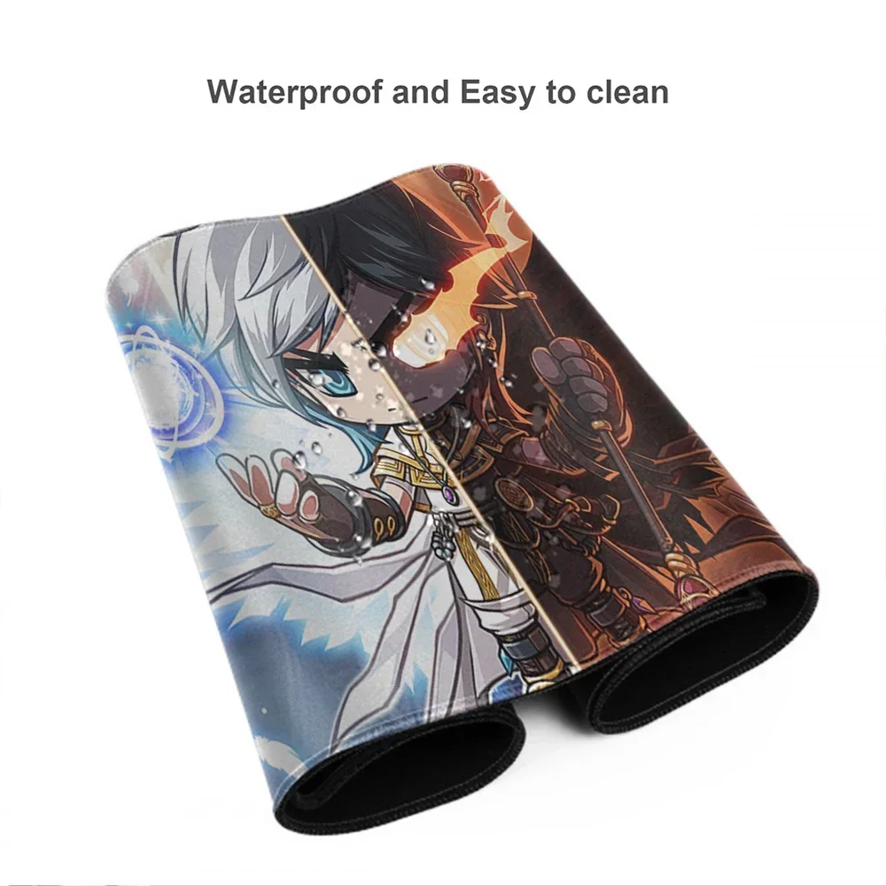 Game Maplestory Mouse Pad Cute Pink Kawaii Gamers Accessories Mouse Mats Mausepad Gamer Mousemat Gaming Anime Rug Office Carpet