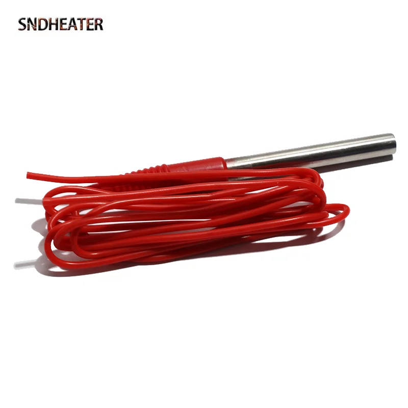 SNDHEATER Low Voltage Electric Water Heating Element 12V 24V 36V 48V 60V 72V Immersion Heater Rod 50-500W for Home Bath Shower