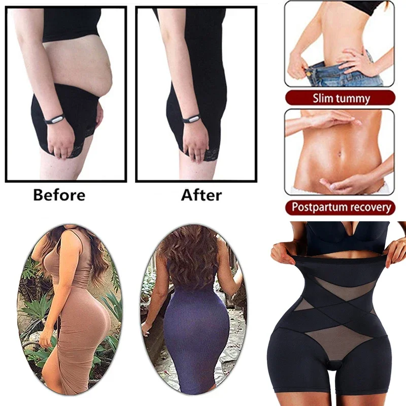 Body Shapers Butt Lifter Women Shapewear Tummy Control Female High Waist Trainer Bodyshaper Panties Corset Abdomen