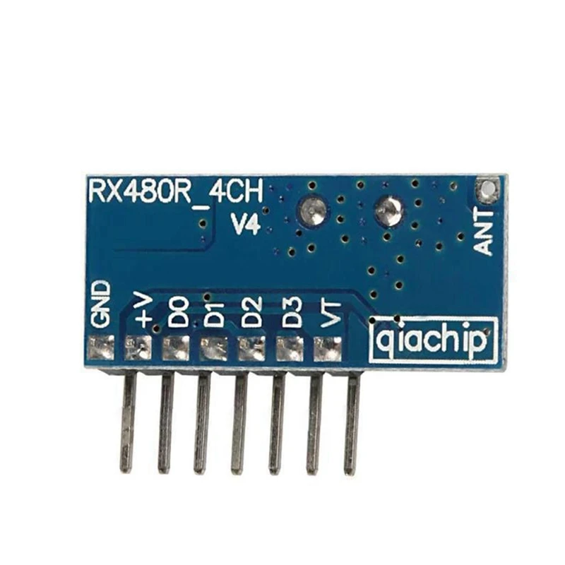 433Mhz Superheterodyne Wireless Decoding Receiving Module 4 Channel Output Decoding Receiver For 433 Mhz Remote Controls