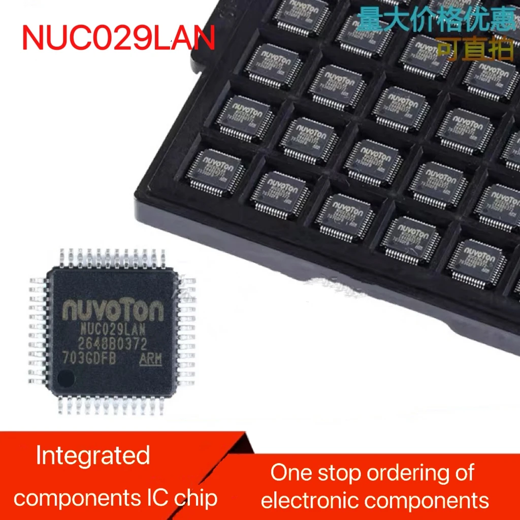 NUC029LAN LQFP48 NUVOTON/Xintang M0 Core 32-bit Microcontroller IC Chip MCU