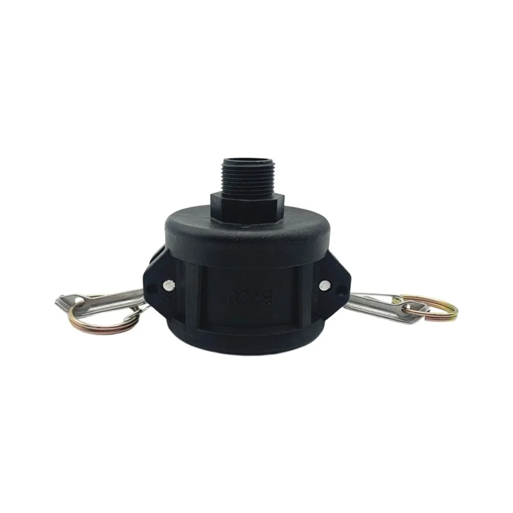 For IBC Tote Outlet Adapter 2 inch Cam Lock Fitting Converts to 3/4 inch Standard Garden Hose Thread PVC Polypropylene