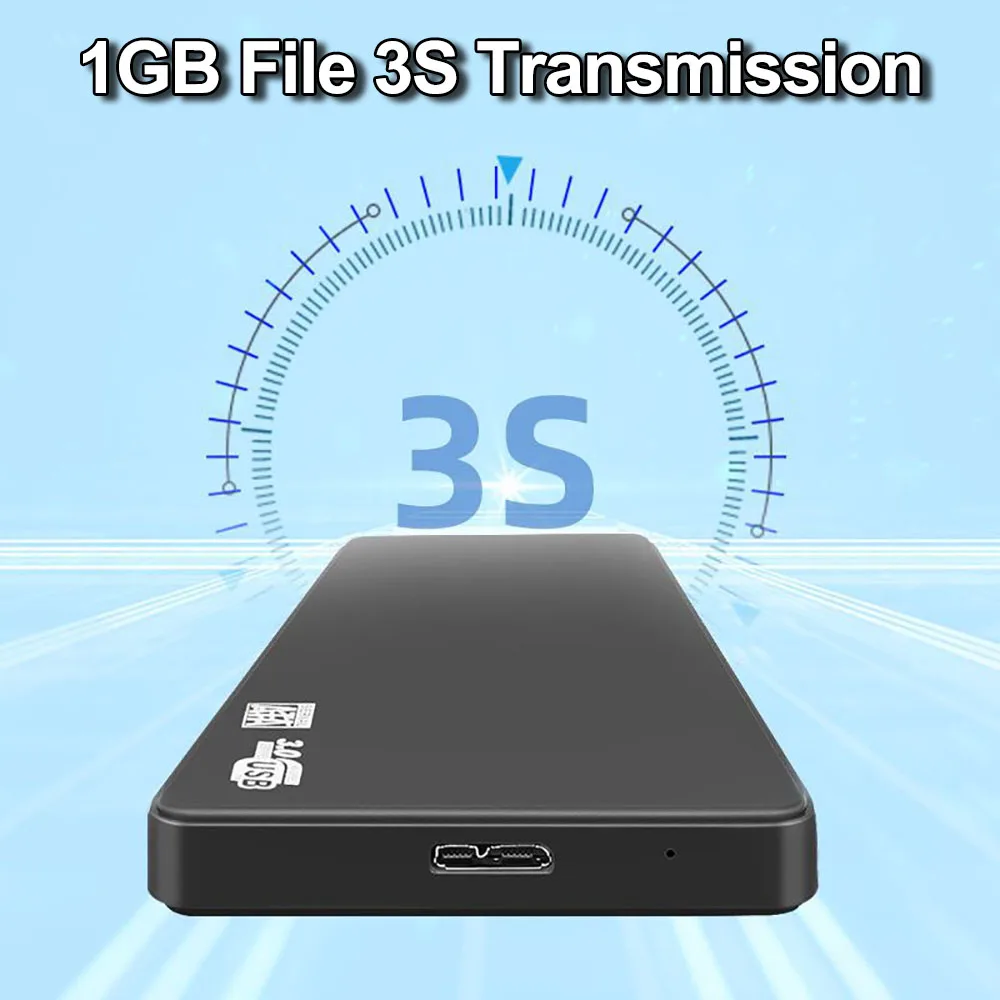 USB 3.0 HDD 인클로저 2.5 인치 SATA SSD 하드 드라이브 케이스 5Gbps 전송 속도 노트북 용 모바일 외부 하우징 하드 디스크 박스