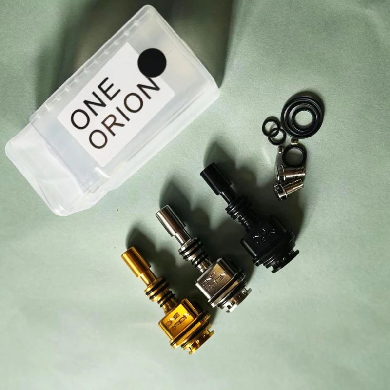 One Orion OneOrion RBA By Sturdy MFG SS316 Customizable Airflow Tank with 3 Air Pins for for Orion II LVE spare parts
