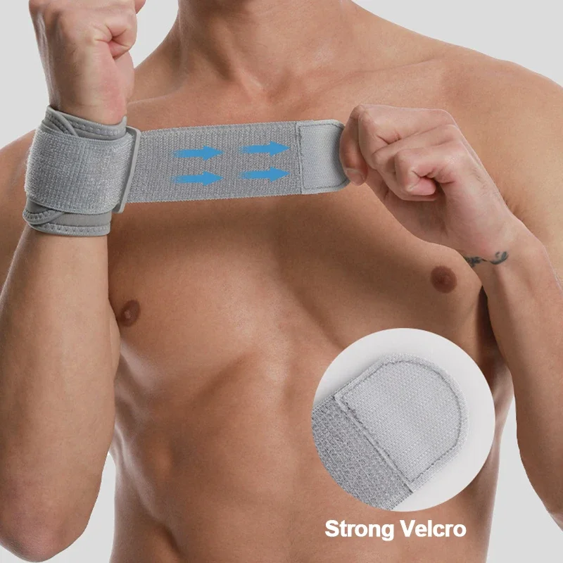 

1 Piece Unisex Elastic Wrist Wraps Weight Lifting Brace Guard Band for Gym Fitness Protection Barbell Strap