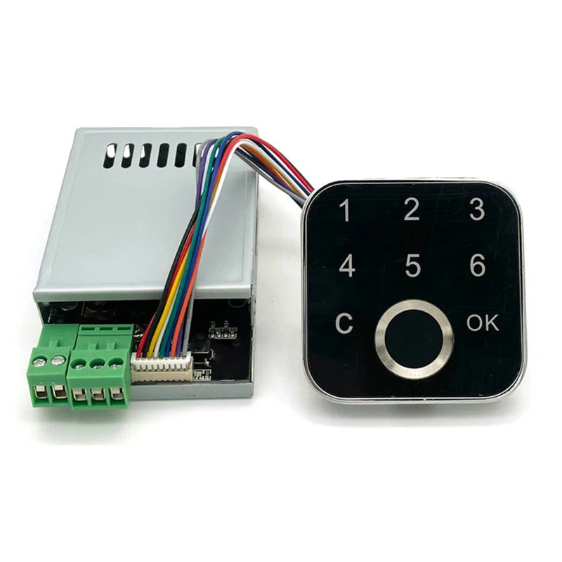 K226 Fingerprint Cipher Circuit Control Board Programmable Module Relay Contact Output ST Chip