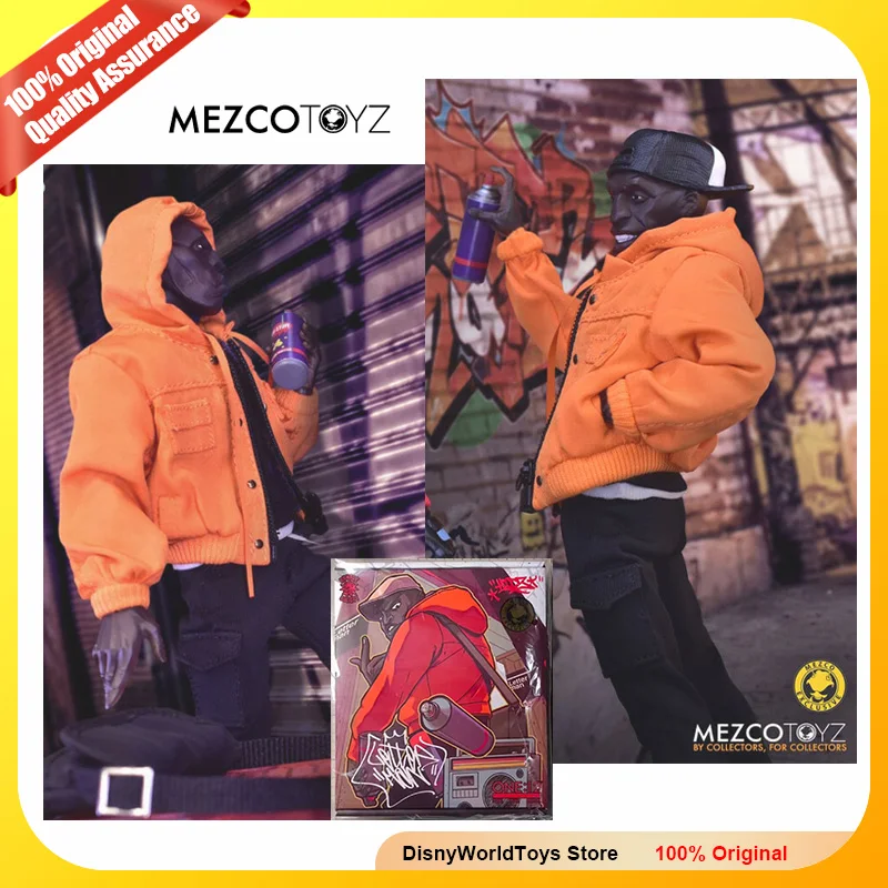 

100% Original Anime Figure Mezco Toyz The One 12 Collective Hoodz Letterman 1/12 Genuine In Stock Collection Model Toys