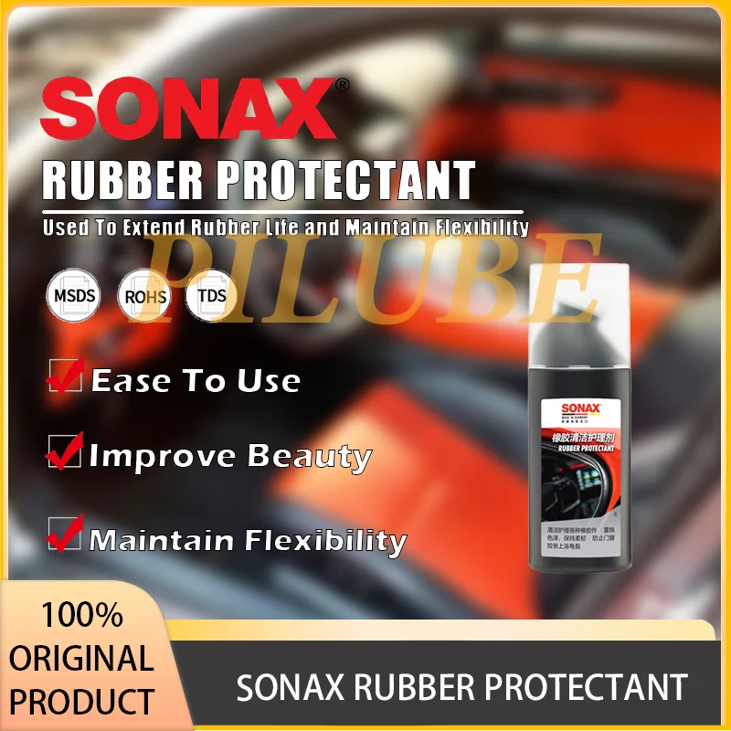 （Only the First Item Is in Stock）SONAX RUBBER PROTECTANT Rubber Strip Care and Maintenance Original Product
