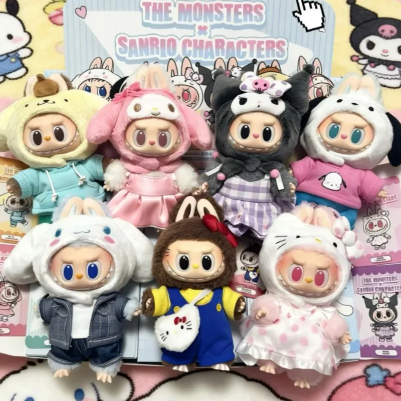 

POP MART LABUBU THE MONSTERS SANRIO CHARACTERS Vinyl Plush Blind Box Sweet Home Ornament Collectible Toy Gift