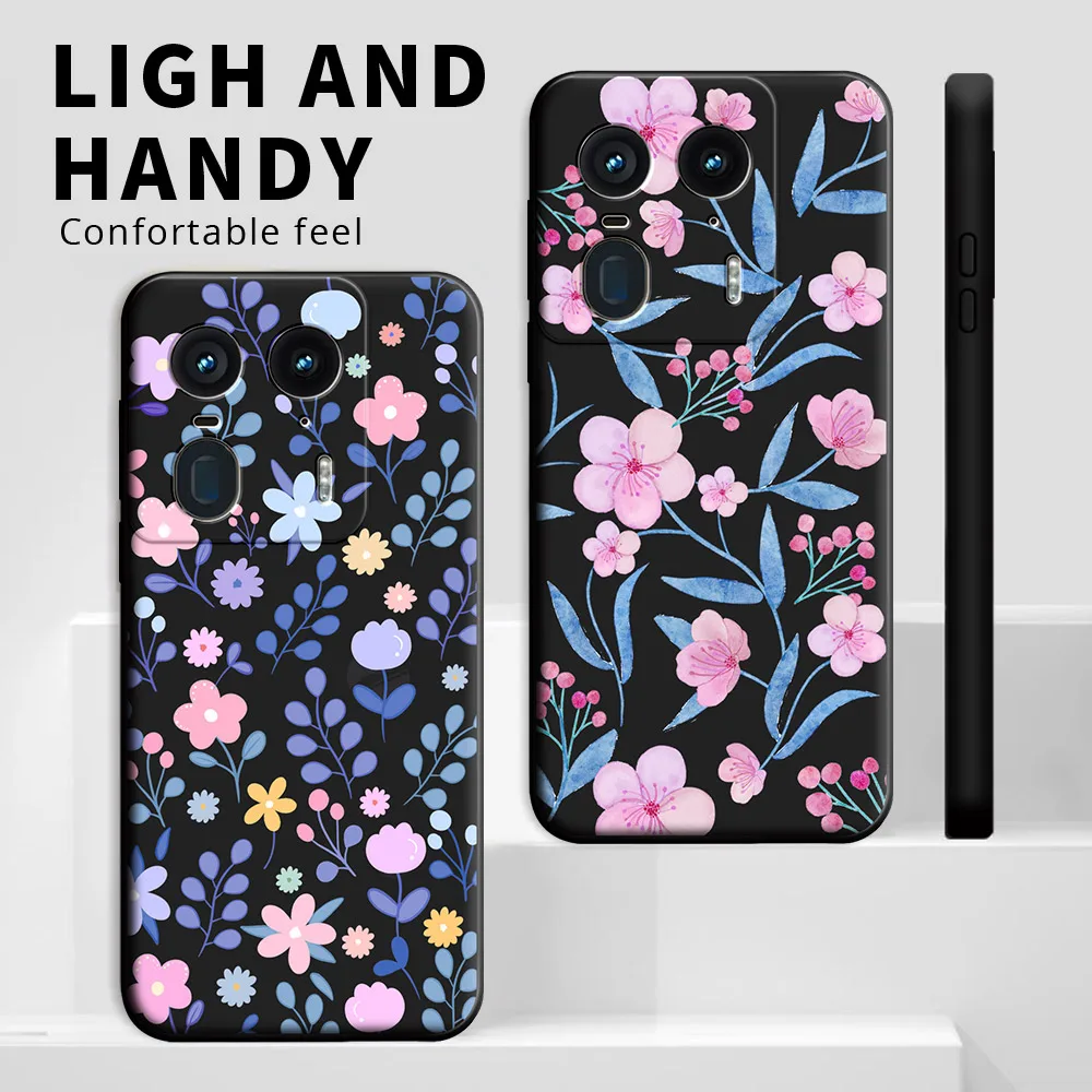 For Moto Edge 50 Ultra  / 50 Fusion Case Soft Silicone TPU Butterfly Couple Phone Case For Motorola Moto X50 Ultra Back Cover