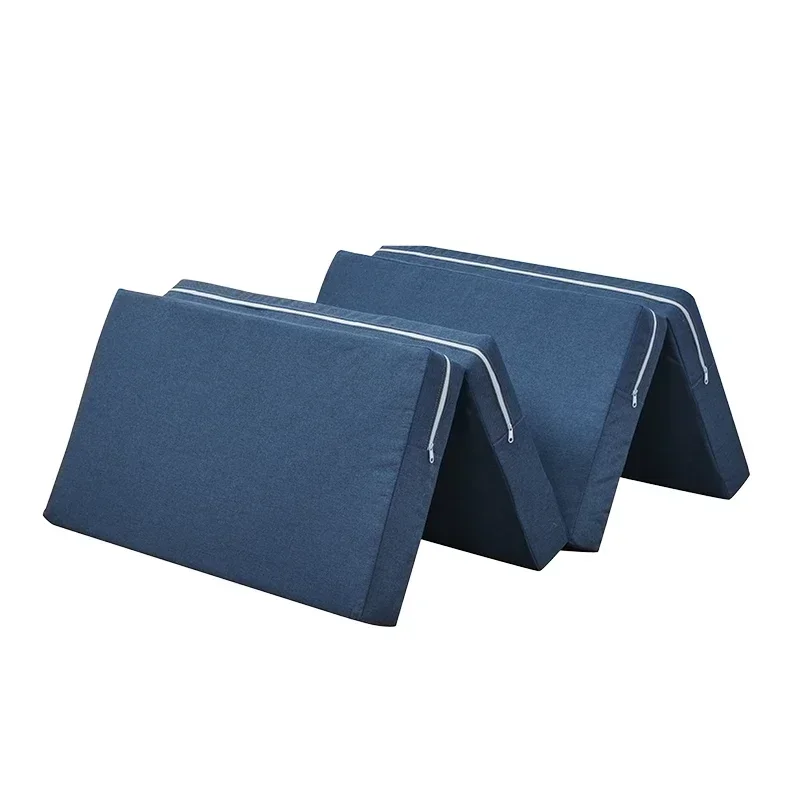 

Deal 4 Fold Thickened Tatami Mats Lazy Sponge Mattresses Children's Nap Mats Portable Office Lunch Break Beds Foldable Mattress