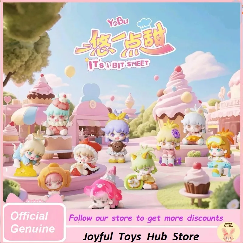 

Genuine Yobu A Bit Sweet Series Mini Blind Box Cute Doll Hand-Made Desktop Ornament Mystery Box Gift Collection Set in stock