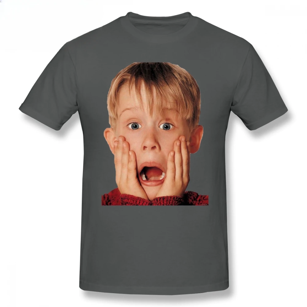 Mens Alone Macauly Culkin From Home Alone Beach100% Percent Cotton Print Awesome lnformal heavyweight style New Arrival outfits