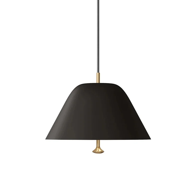 Menu Levitate Hanglamp Nordic Vintage Eettafellamp Deense zwarte bed-groene lamp Decoratie Barbed leeslamp