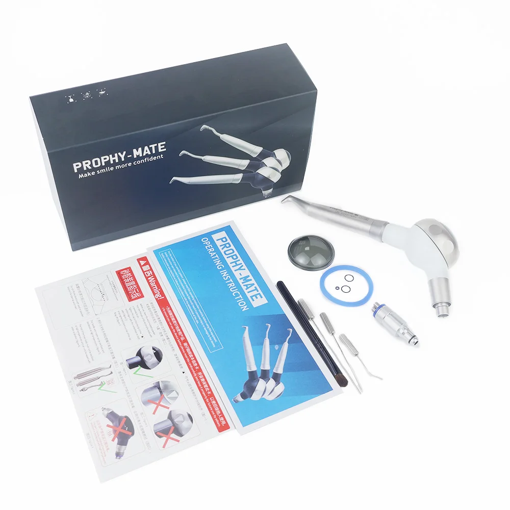 Dental air prophy jet Air Flow Teeth Polisher Sandblasting Machine Sand Blaster Gun Air Prophy Unit Dentistry Tools