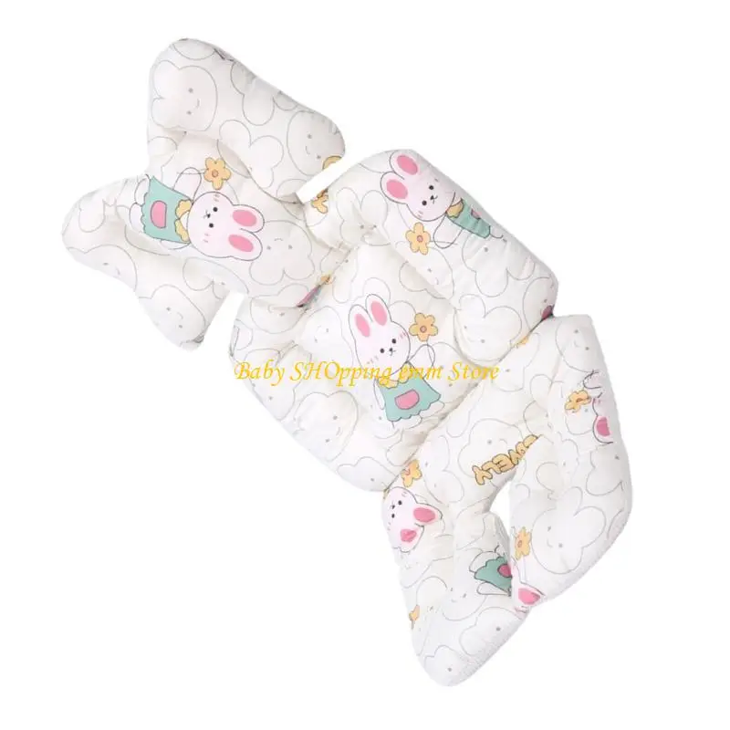 

23GD Baby Strollers Cushion Nonslip Pushchair Sitting Pad Soft Comfortable Pram Liner