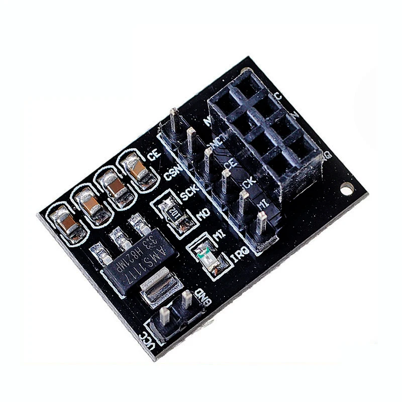 NRF24L01+ wireless data transmission module 2.4G / the NRF24L01 upgrade version 2Mbit/s NRF24L01 Socket Adapter plate Board