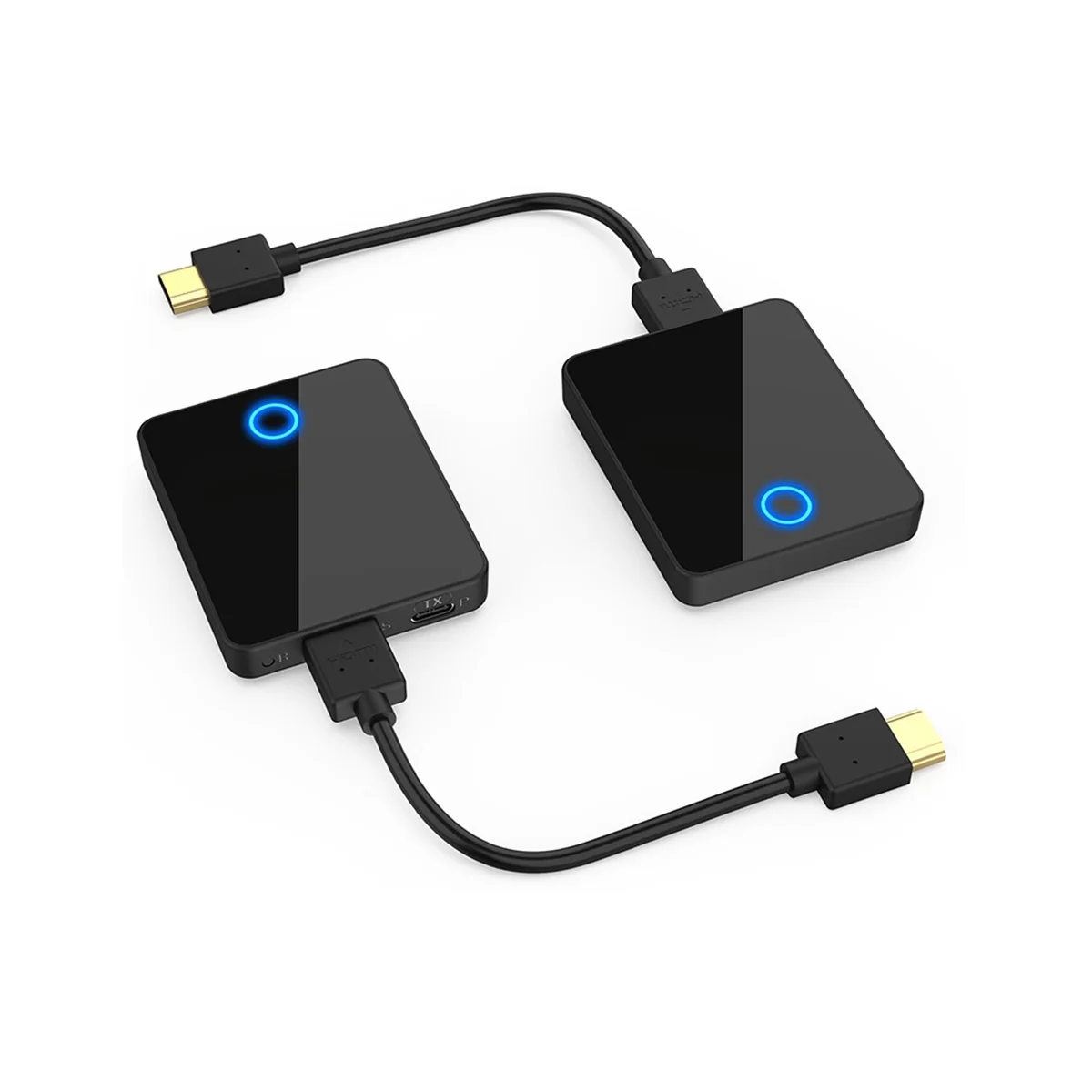 Penerima pemancar Video Extender kompatibel HDMI 30M, untuk kamera PS4, Laptop, PC, Game, rapat, Streaming langsung