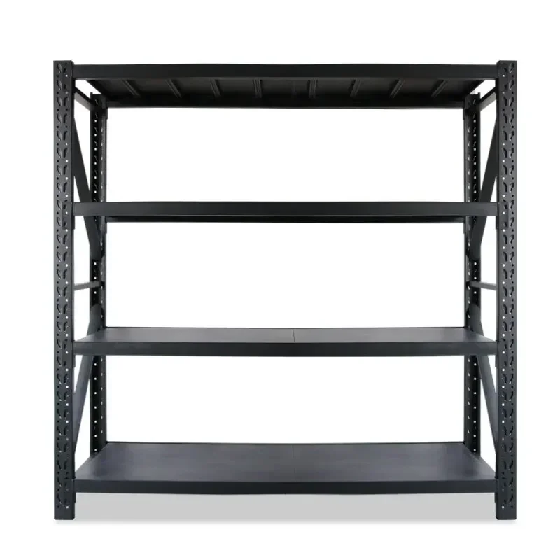 

Hot and popular items 4 tier shelves racks holders storage heavy duty Boltless racking shelf for industry Warehouse garage