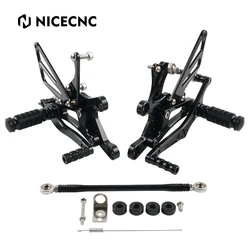 Motorcycle Foot Control Rearset Rearsets for Yamaha YZF R6 1999 2000 2001 2002 YZF-R6 Rearsets Shifter Rod Footrests