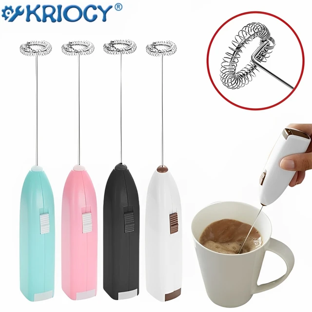 Mini elektryczna trzepaczka spieniacz Blender bezprzewodowy trzepaczka do kawy mikser ręczny trzepaczka do jajek Cappuccino spieniacz mikser trzepaczka kuchenna narzędzia