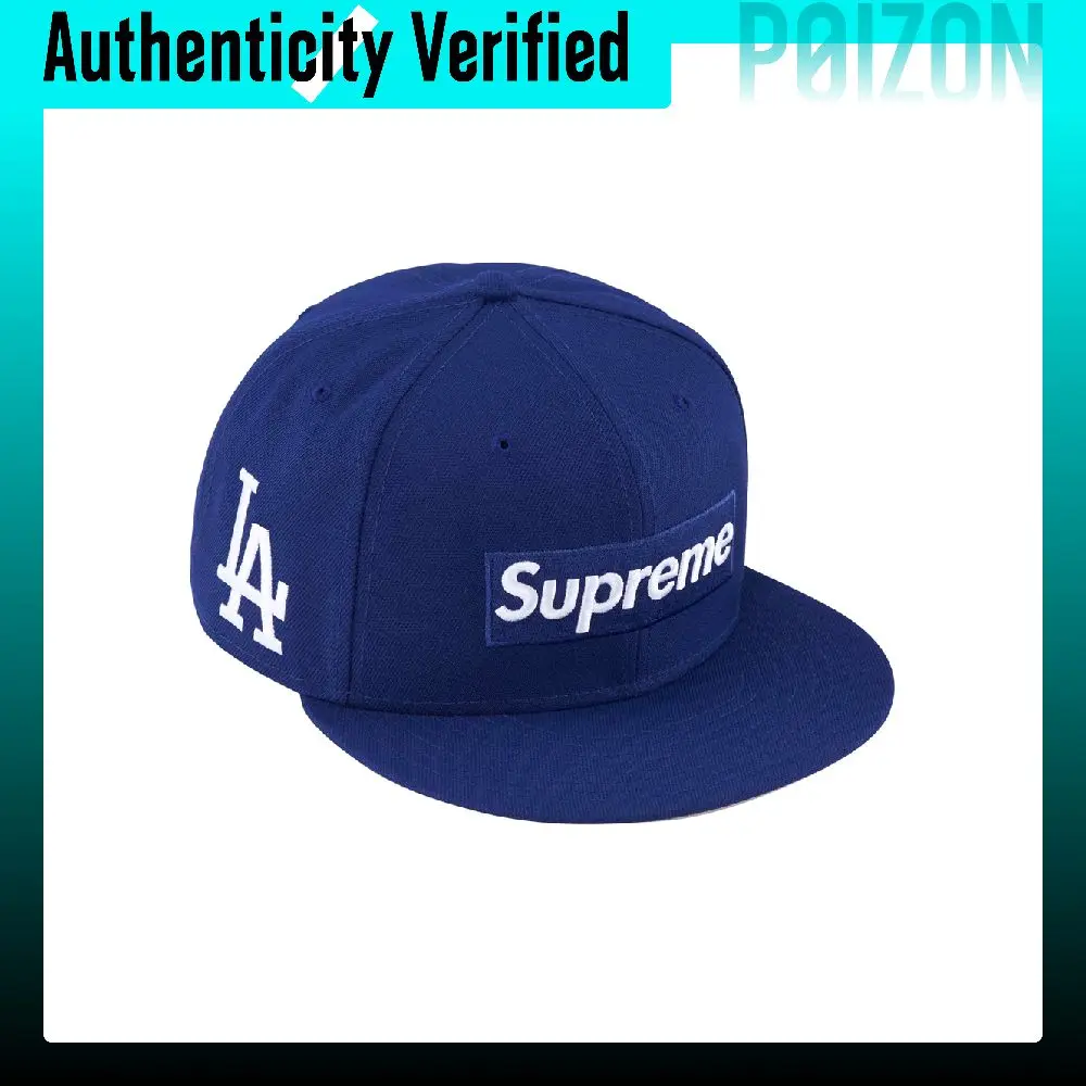 Supreme x New Era Baseball Caps Unisex Blue SUP-SS24-2565