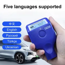 自動車塗装厚さ試験機,Bluetooth対応,0-3500μm 0.1μm,プローブ,ls220