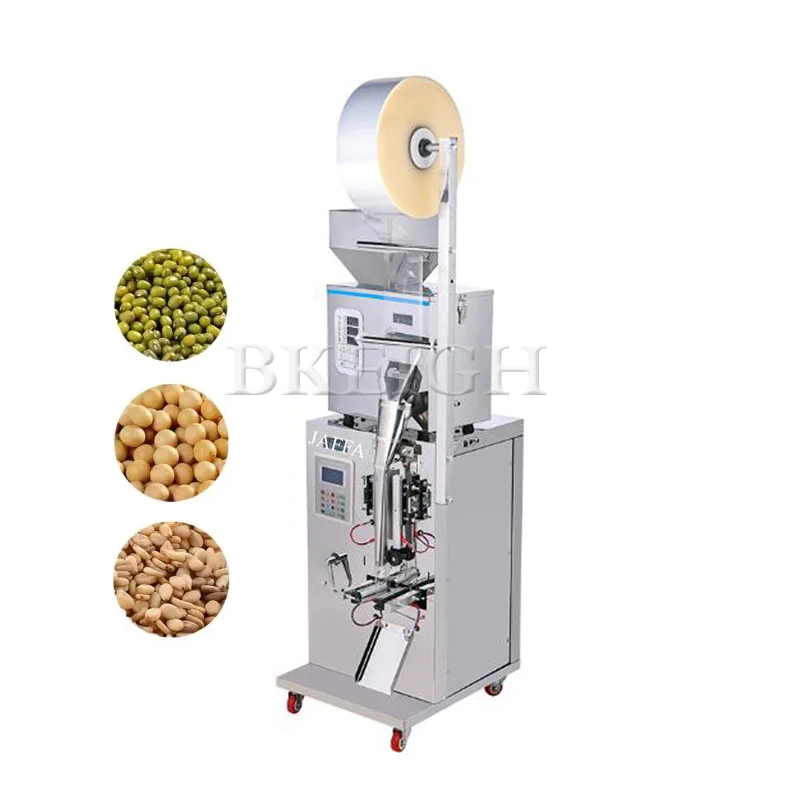 

Wholesale Price Fully Automatic Three Sided Sealing Packaging Machine Spice Powder Particle Hardware Weighing And Filling Machi