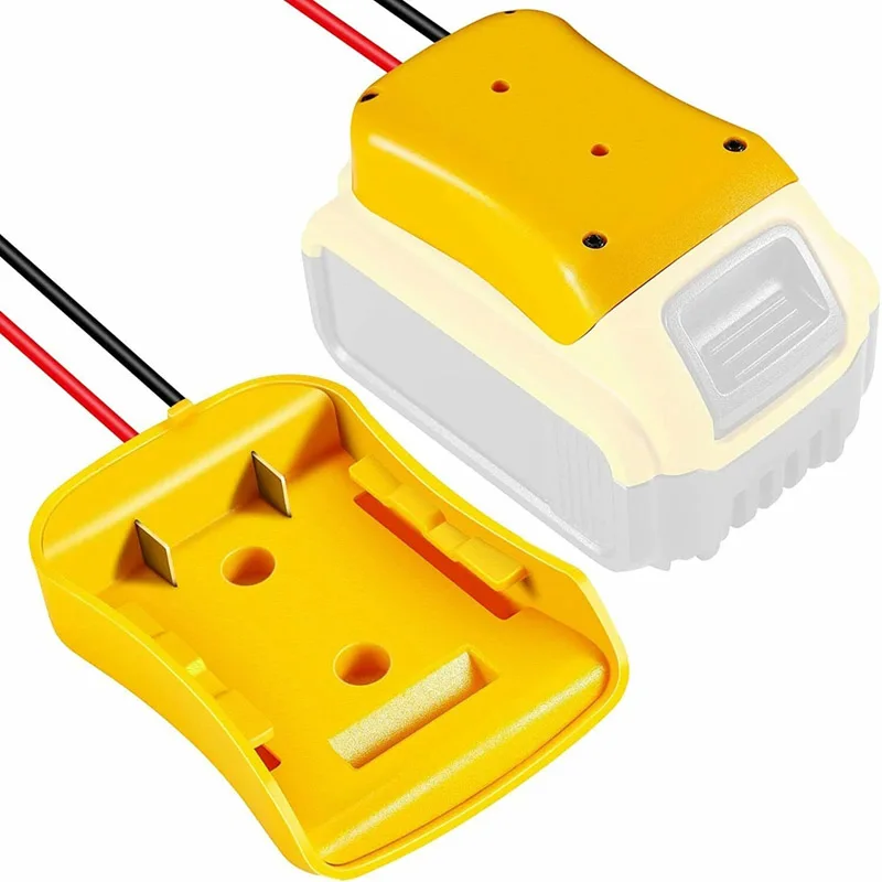 For Dewalt 18V/20V Max Battery Adapter To Dock Power Connector 12AWG Robotics Battery Adapter Docking Power Connector