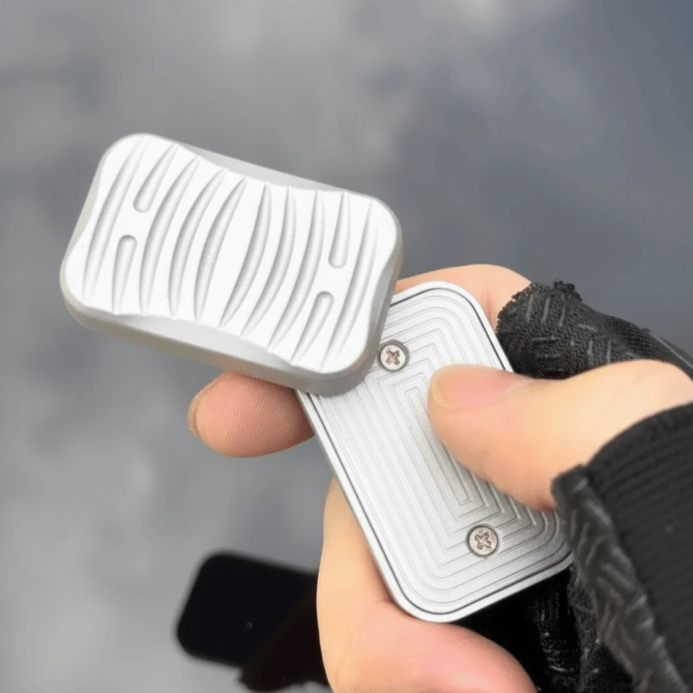

Metal Construction Fidget Mechanical Slider Magnetic Mechanism Sensory Design EDC Fidget Stress Reducing Magnetic Push Card