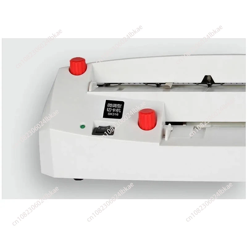 

A4 size electric business card cutting machine SK316 90*54mm card size SK316 Heavy-duty fine-tuning card cutter 220-240V 110V