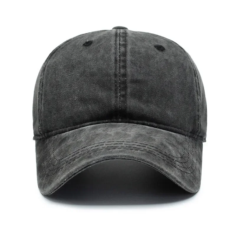 Bare Board Washed Baseball Cap Outdoor Naked Travel Sunshade Hat Women's Tide Hat