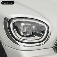 For MINI Cooper Countryman F60 JCW Car Headlight Protective Film Headlamp Restoration Transparent Black TPU Sticker Accessories