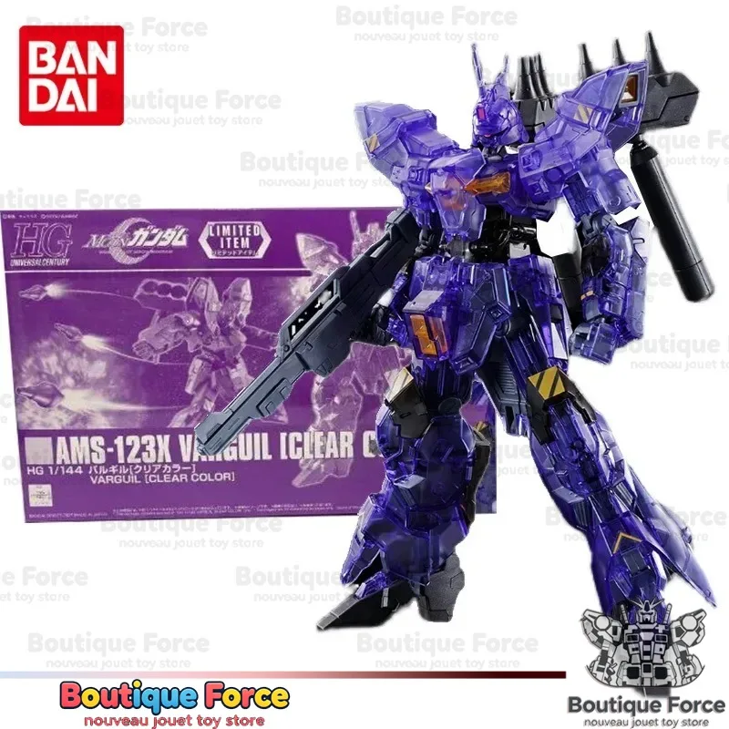 

Bandai Gundam AMS-123X Varguil RG 1/144 Gunpla Model Kit Clear Color Anime Figure Building Toy Authentic Japanese Gundam
