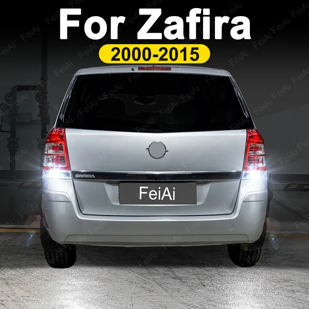 LED Reverse Light Bulb For Opel Zafira A B T98 A05 2000-2005 2006 2007 2008 2009 2010 2011 2012 2013-2015 Reversing Lamp 12V