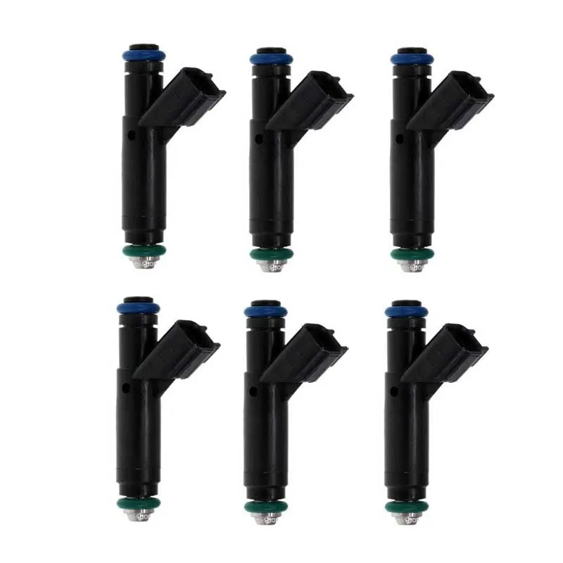 

6 Fuel Injectors 9F593212 FOR Mustang 3.8L 2001-2004 Models, Compatible with Ford Windstar 1999-2003 Models