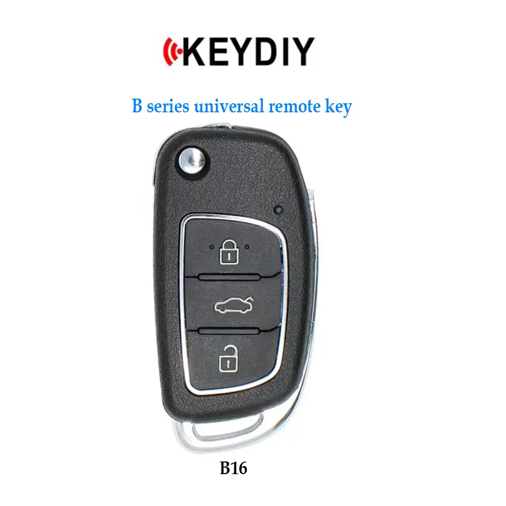5pcs KEYDIY Universal Remote Key 3 Buttons for Hyundai Style Car Remote Key for Keydiy KD900/KD-X2/KD-MAX Key Programmer KD B16