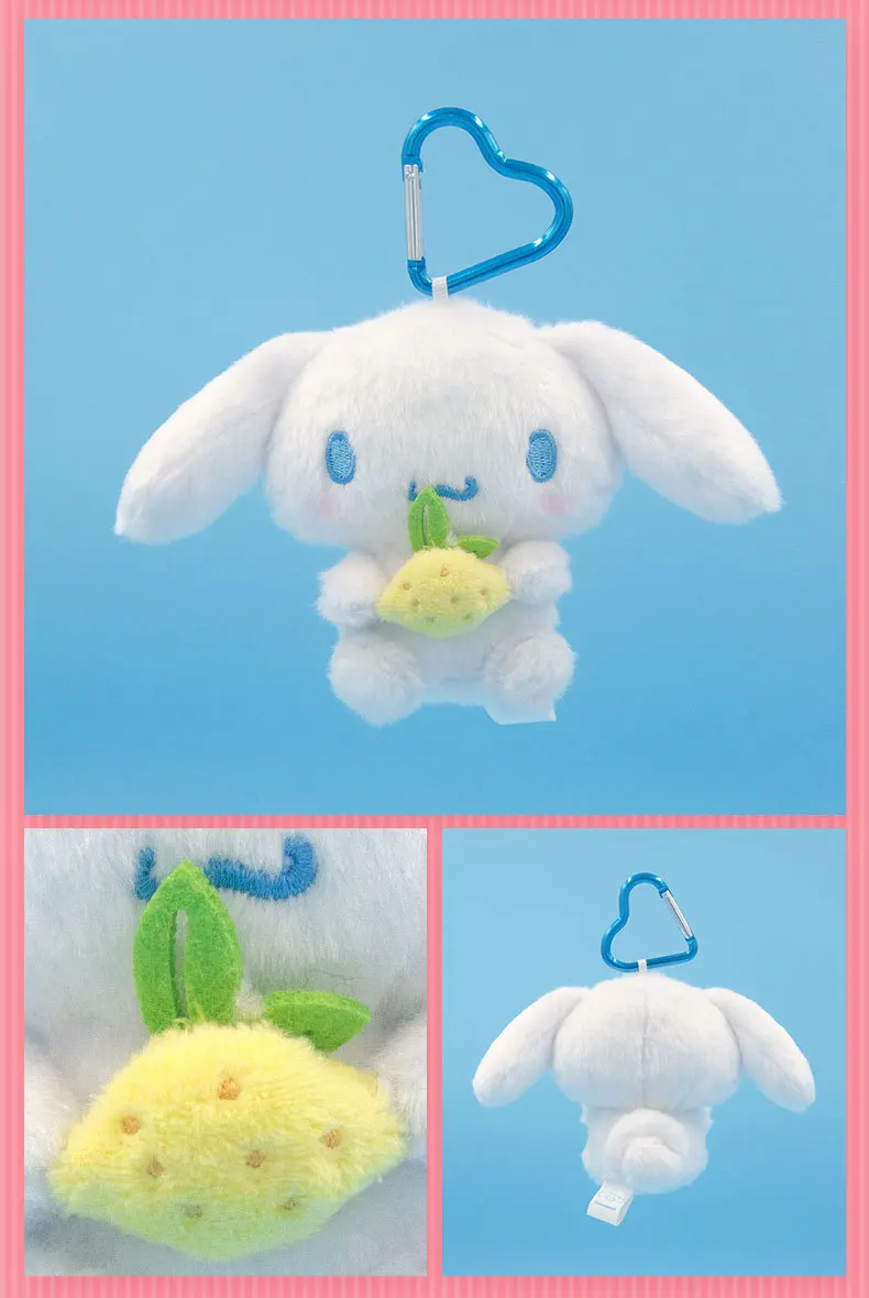 Original Lizenziertes Sanrio My Melody Plüsch-Schlüsselanhänger-Set, Niedliche 8 Stile Taschenanhänger, Weiche Stoffpuppen-Schlüsselringe, Ideales Geburtstagsgeschenk – Detail 9