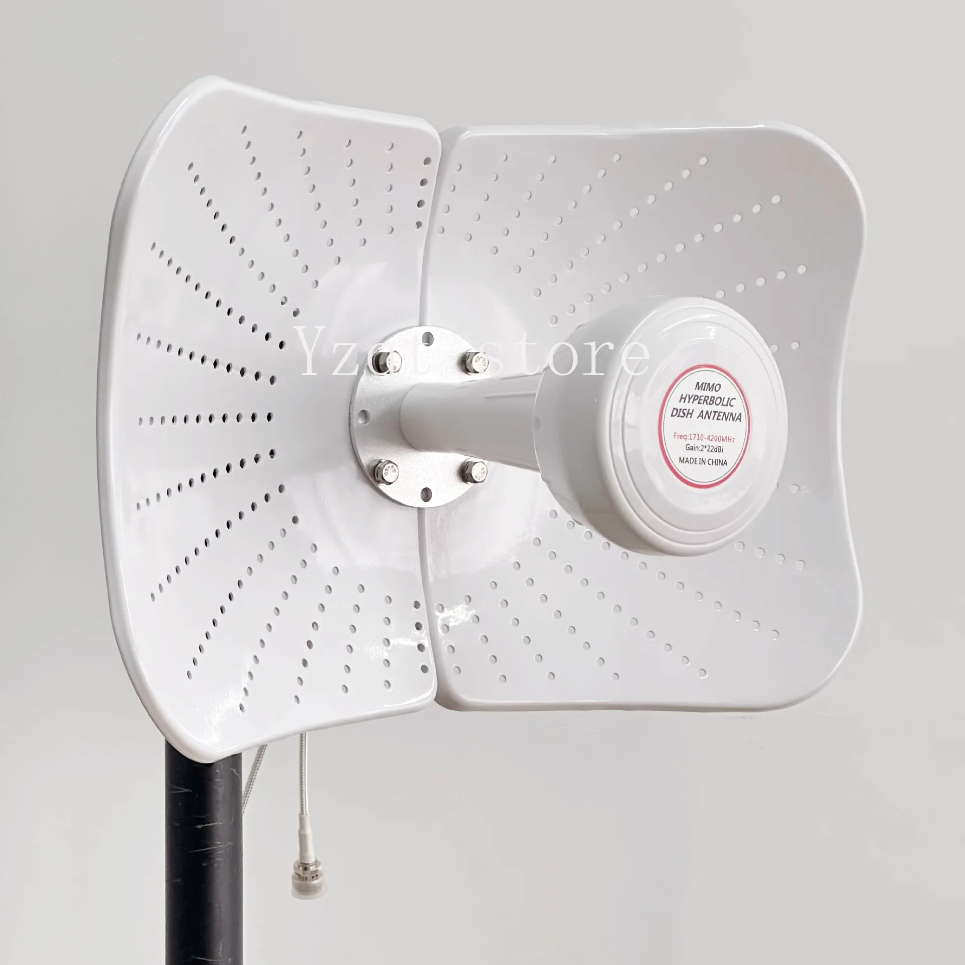 

Wifi signal amplifier antenna 4g5g 1710-4200MHz 19dbi split parabolic antenna