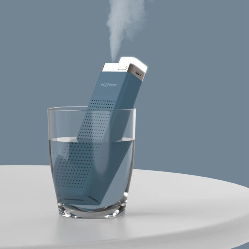 Humidificateur domestique sans fil portable, veilleuse précieuse, sans eau