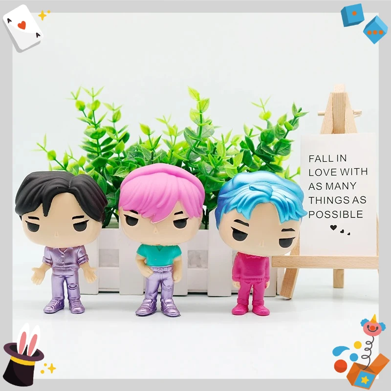 Kpop demon jagers figuur k pop demon jagers cijfers huntrix speelgoed derpy tijger rumi mira zoey emmer beeldje ornamenten