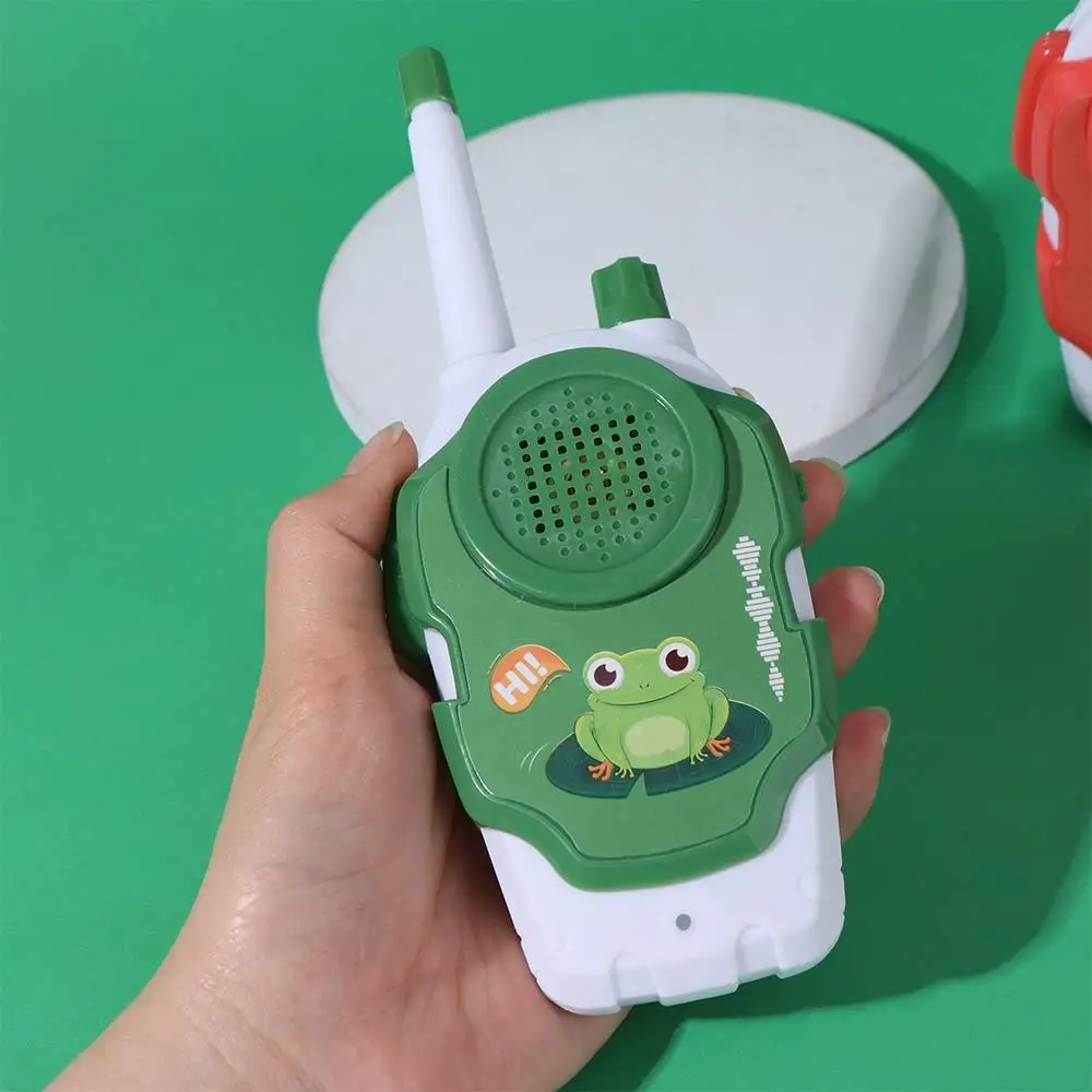 วิทยุ Interphone เด็ก Walkie Talkie ของเล่นทางไกล Early การศึกษาเด็ก Intercom เครื่อง Transceiver ไม่มีรังสี