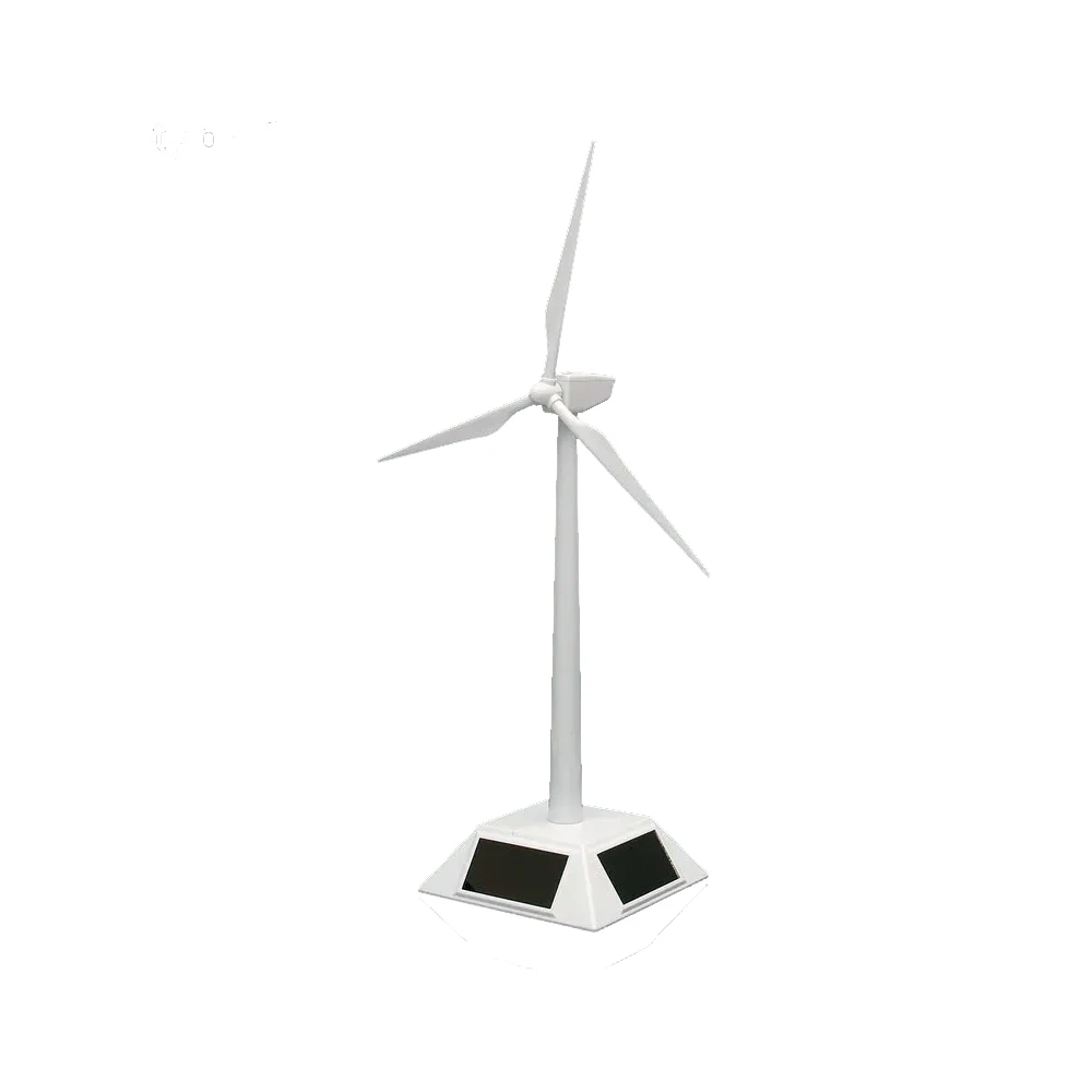 Mini Solar Powered Driving Wind Turbine Model Mini Solar Toy Mini Wind Turbine Generator Model Solar Powered Windmill